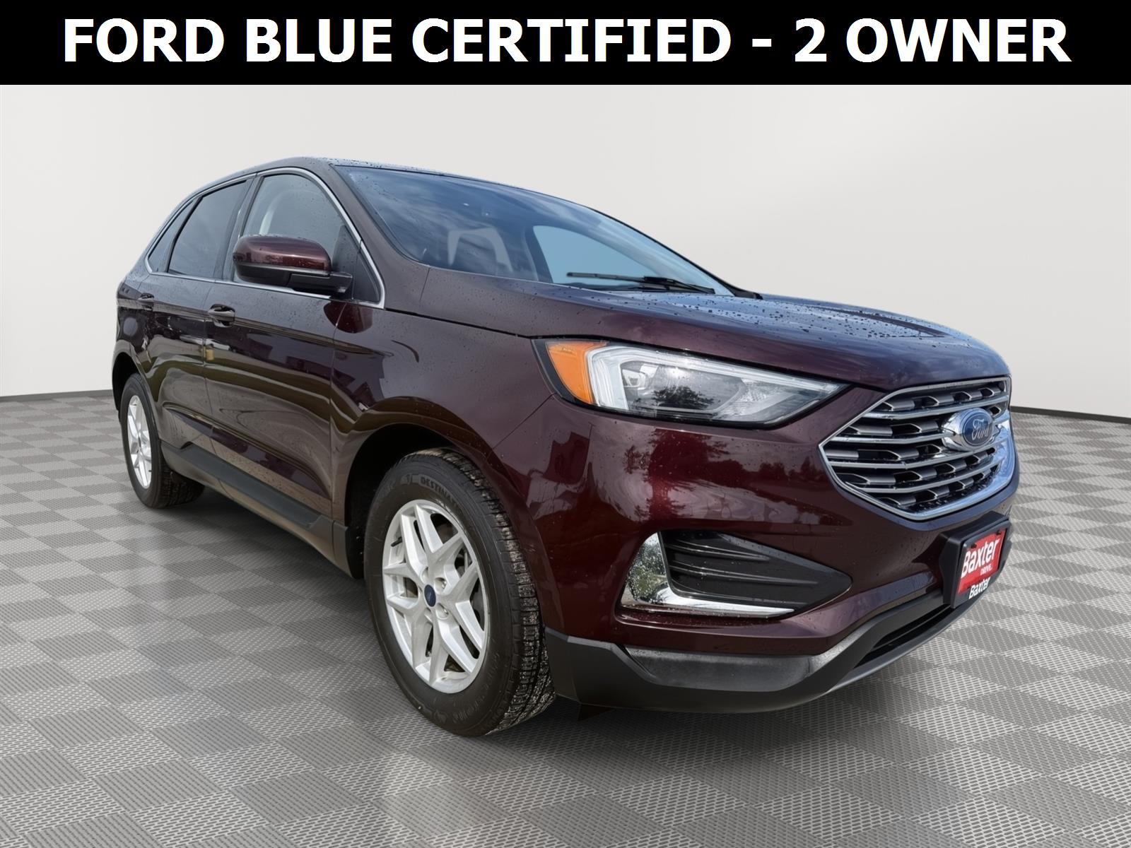 Red (Burgundy Velvet Metallic Tinted Clearcoat) 2022 Ford Edge SUV / Crossover All-Wheel Drive 8-Speed Automatic