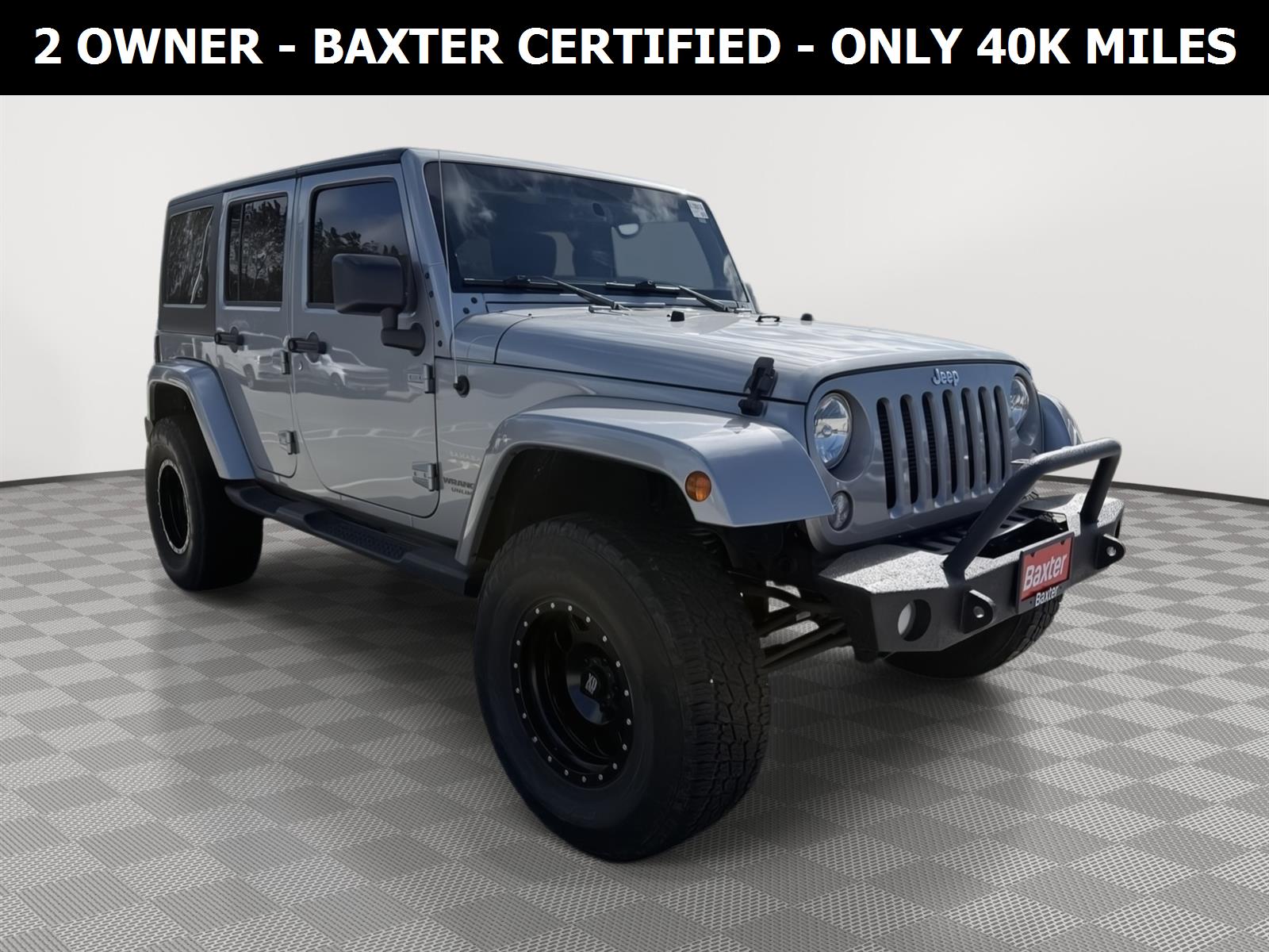 Billet Silver Metallic Clearcoat 2015 Jeep Wrangler SUV / Crossover Four-Wheel Drive 5-Speed Automatic