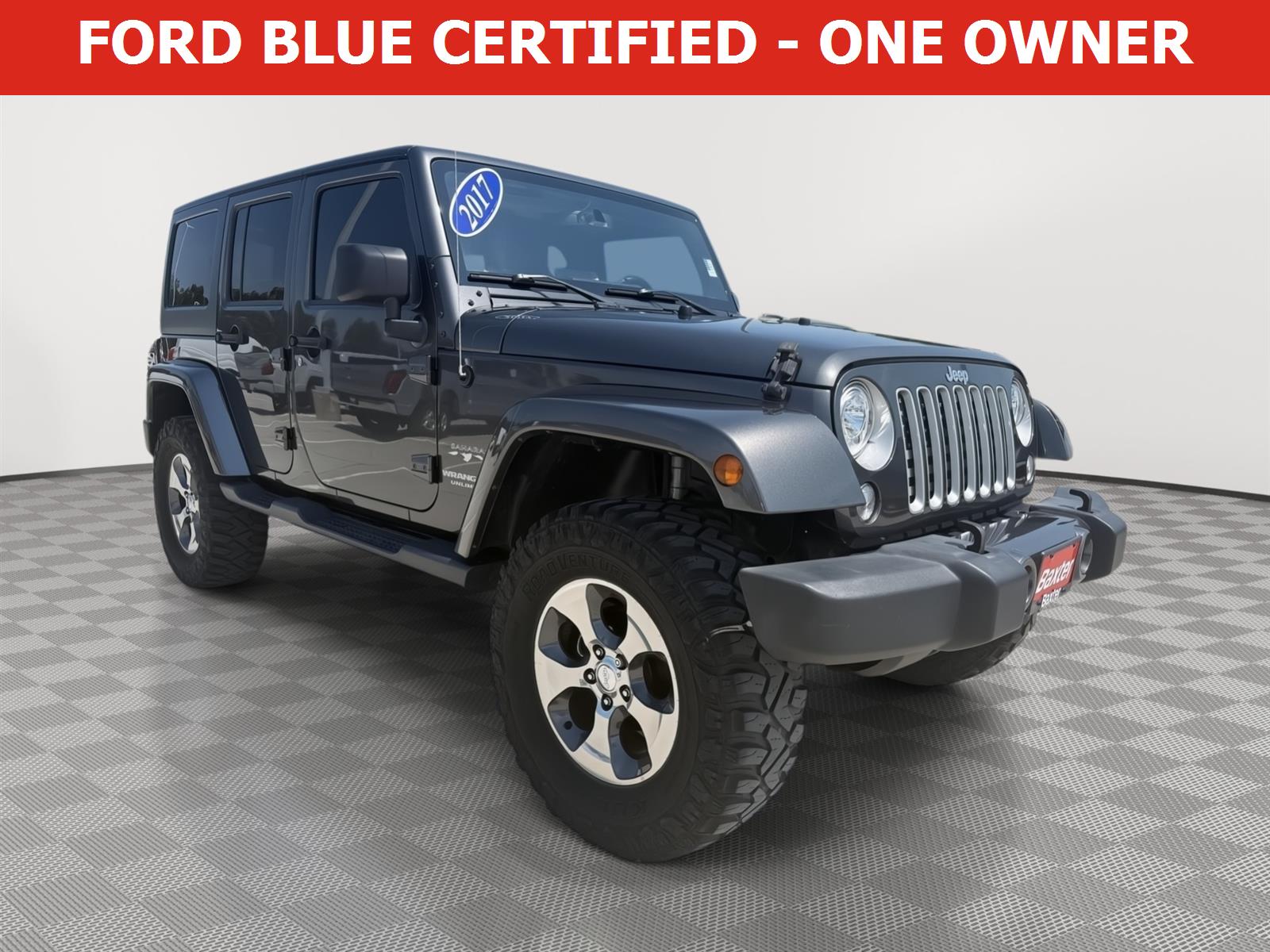 Gray (Granite Crystal Metallic Clearcoat) 2017 Jeep Wrangler SUV / Crossover Four-Wheel Drive 5-Speed Automatic