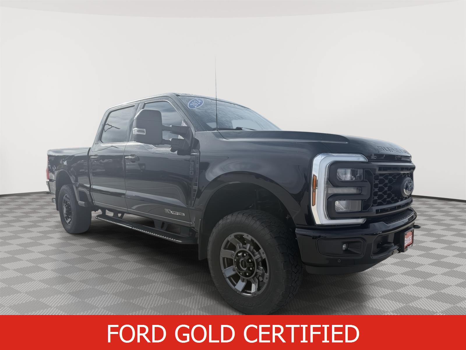 Agate Black 2024 Ford F-350 Super Duty Pickup Truck Four-Wheel Drive Automatic
