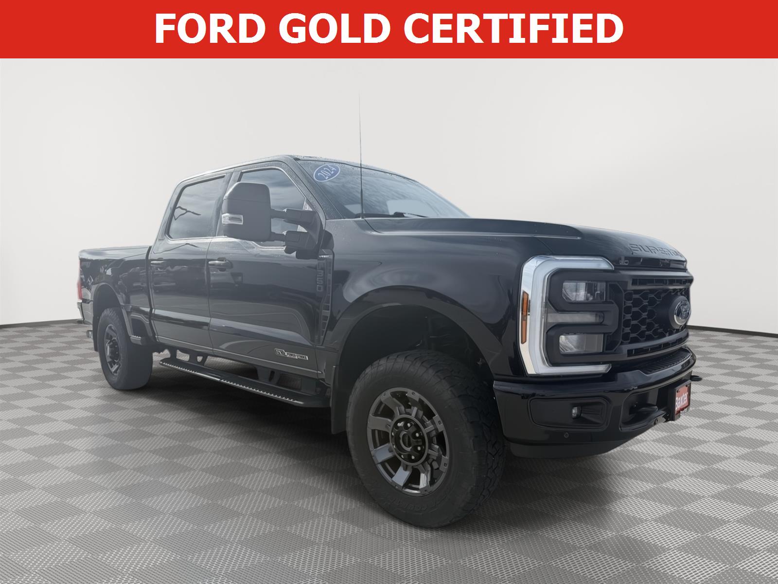 Agate Black 2024 Ford F-350 Super Duty Pickup Truck Four-Wheel Drive Automatic
