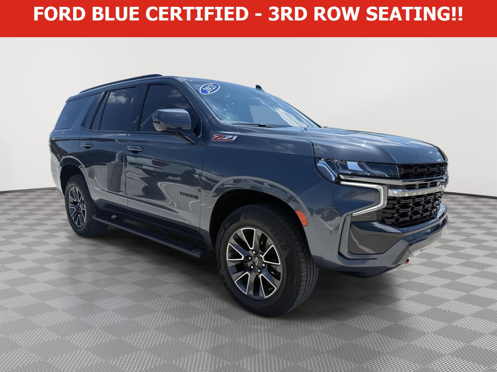 Shadow Gray Metallic 2021 Chevrolet Tahoe SUV / Crossover Four-Wheel Drive Automatic