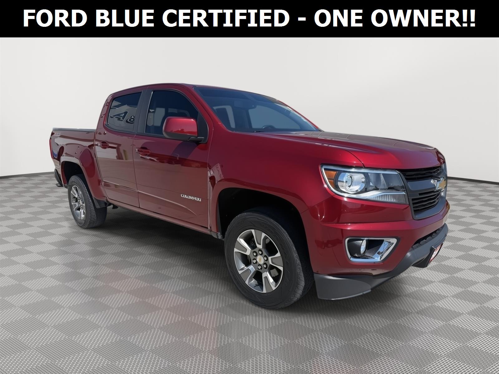 Cajun Red Tintcoat 2019 Chevrolet Colorado Pickup Truck Four-Wheel Drive 8-Speed Automatic