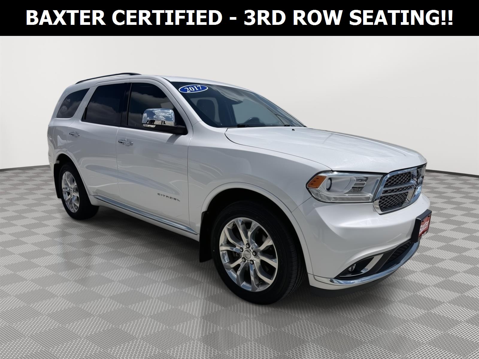 Vice White Tri-Coat Pearl 2017 Dodge Durango SUV / Crossover All-Wheel Drive 8-Speed Automatic