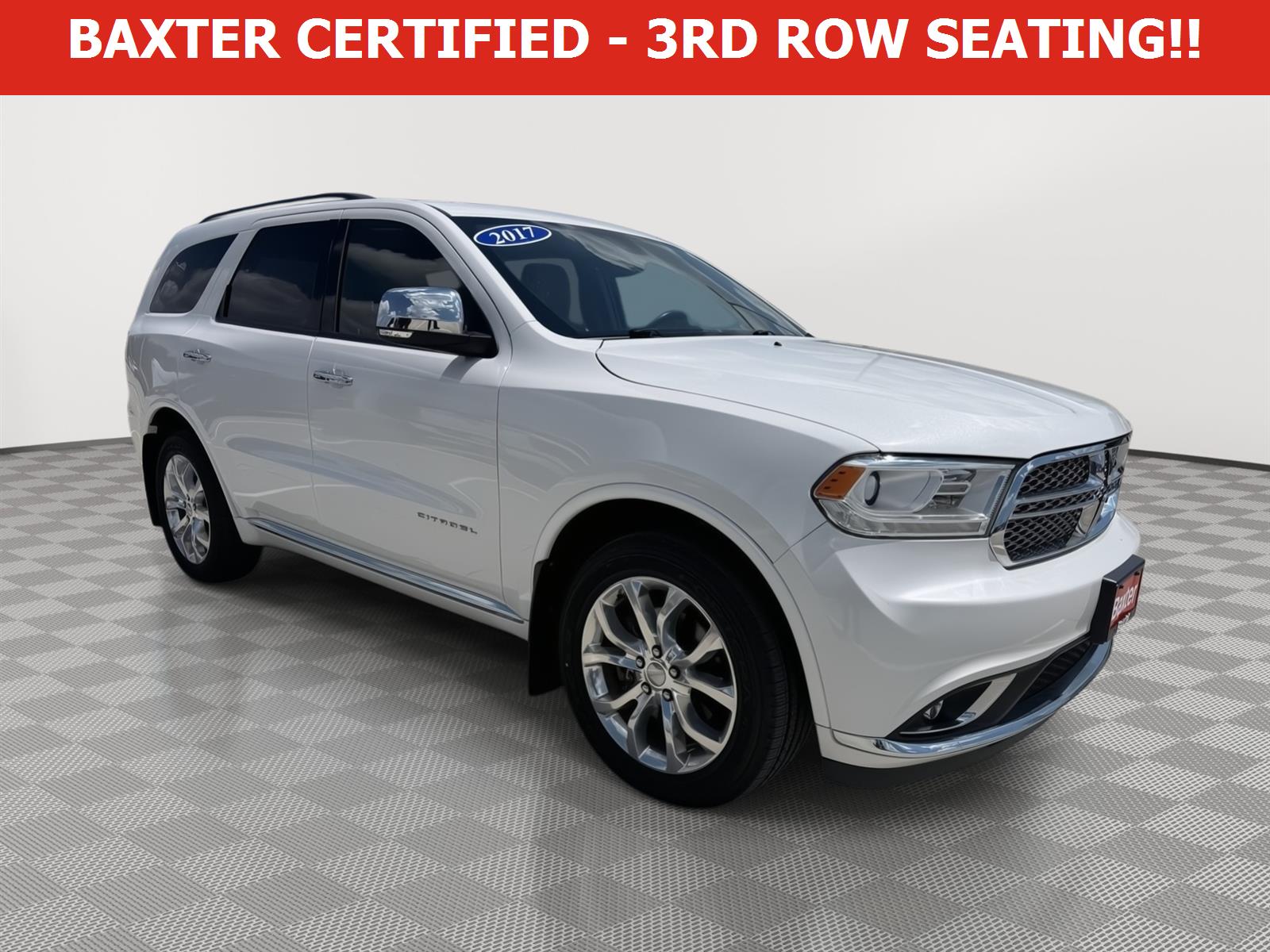 Vice White Tri-Coat Pearl 2017 Dodge Durango SUV / Crossover All-Wheel Drive 8-Speed Automatic