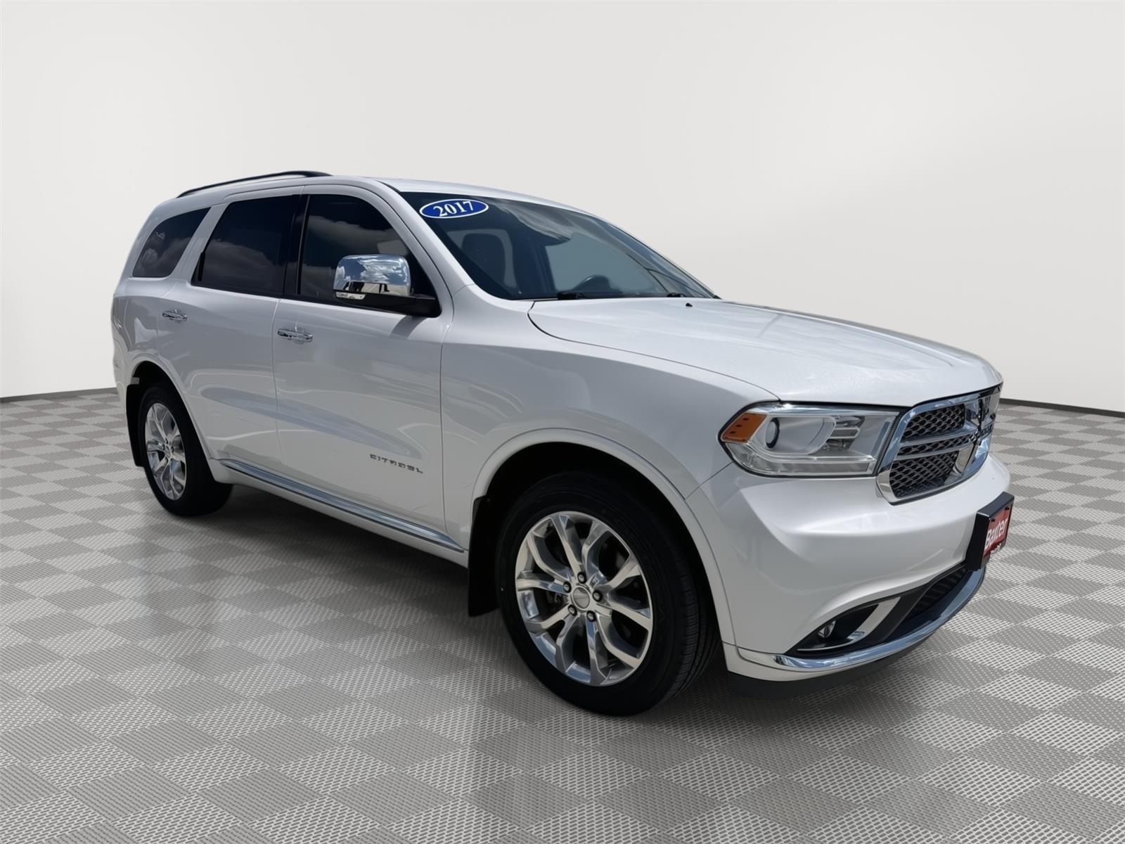 Vice White Tri-Coat Pearl 2017 Dodge Durango SUV / Crossover All-Wheel Drive 8-Speed Automatic