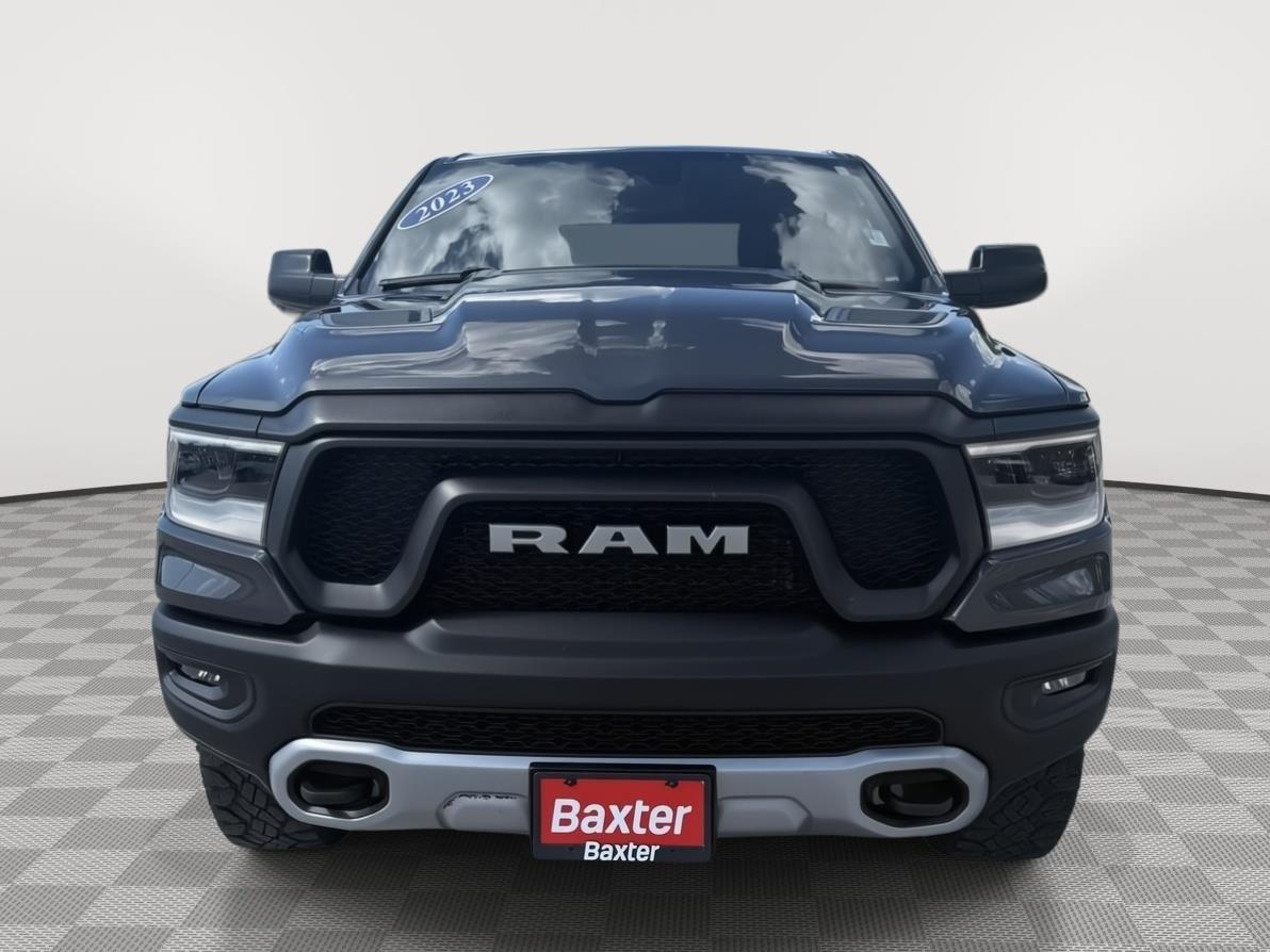 Gray (Granite Crystal Metallic Clearcoat) 2023 RAM 1500 Pickup Truck Four-Wheel Drive 8-Speed Automatic