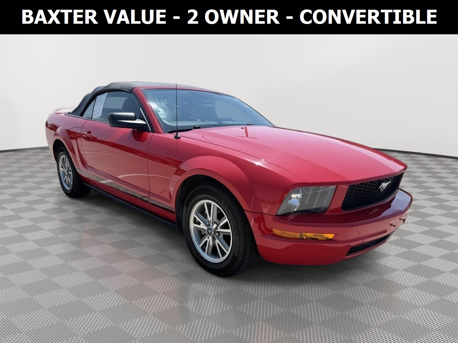 2005 Ford Mustang Convertible Rear-Wheel Drive 5-Speed Manual