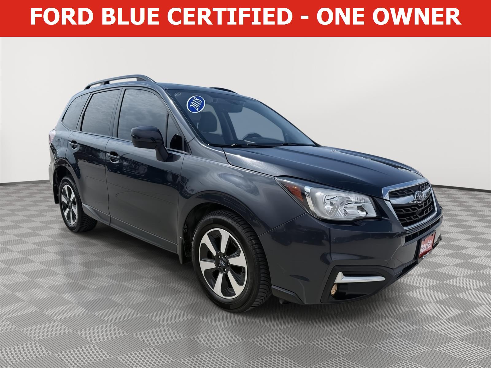 Dark Gray Metallic 2018 Subaru Forester SUV / Crossover All-Wheel Drive Continuously Variable Transmission