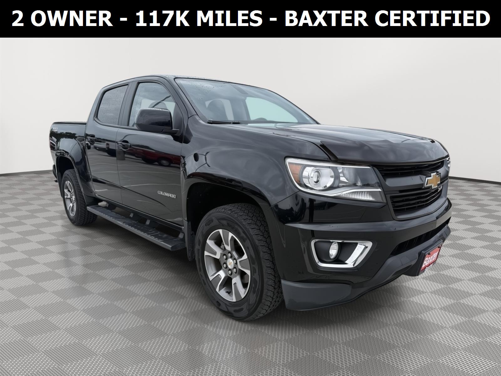 Black 2015 Chevrolet Colorado Pickup Truck Four-Wheel Drive 6-Speed Automatic