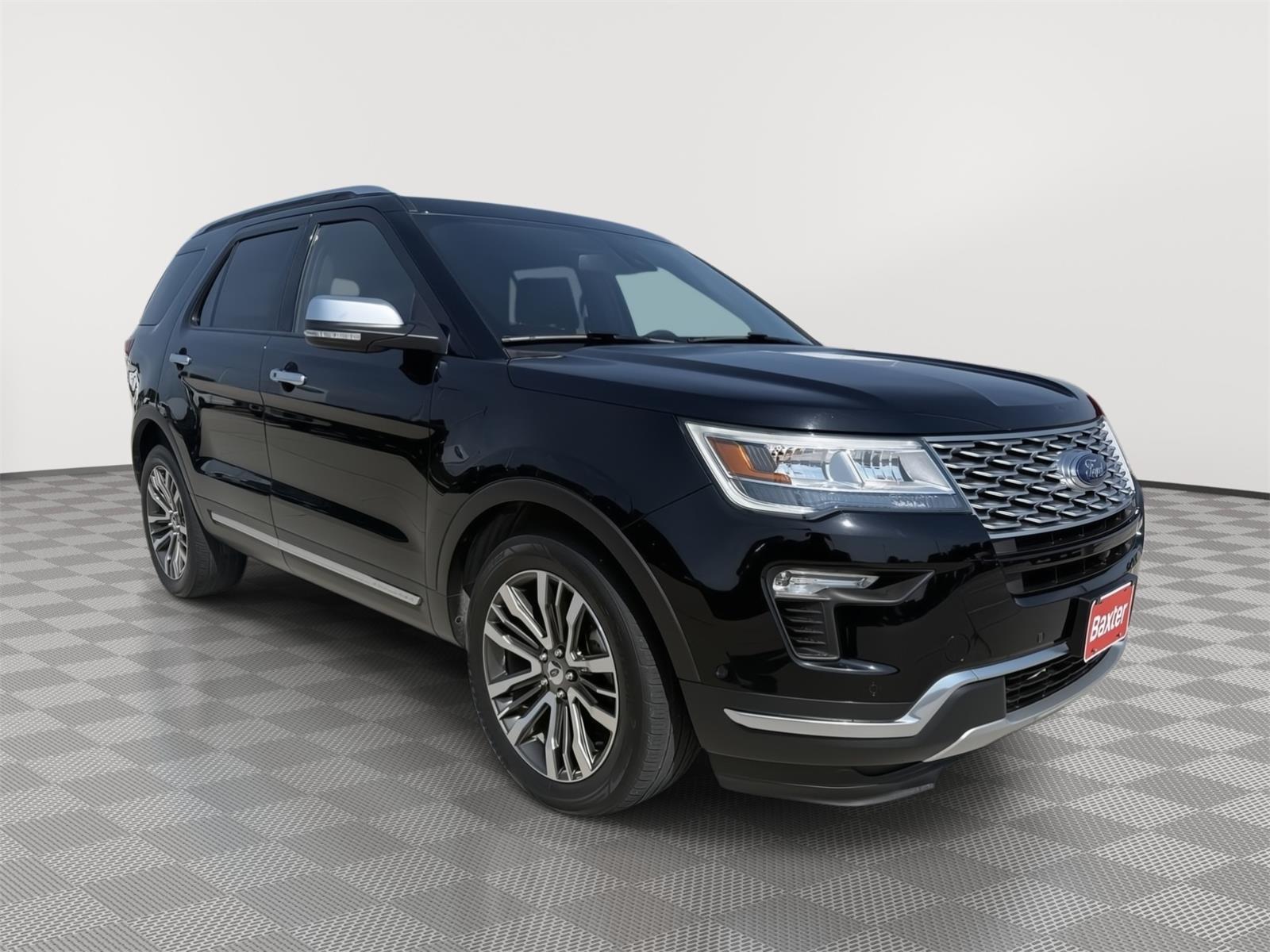 Shadow Black 2018 Ford Explorer SUV / Crossover All-Wheel Drive 6-Speed Automatic