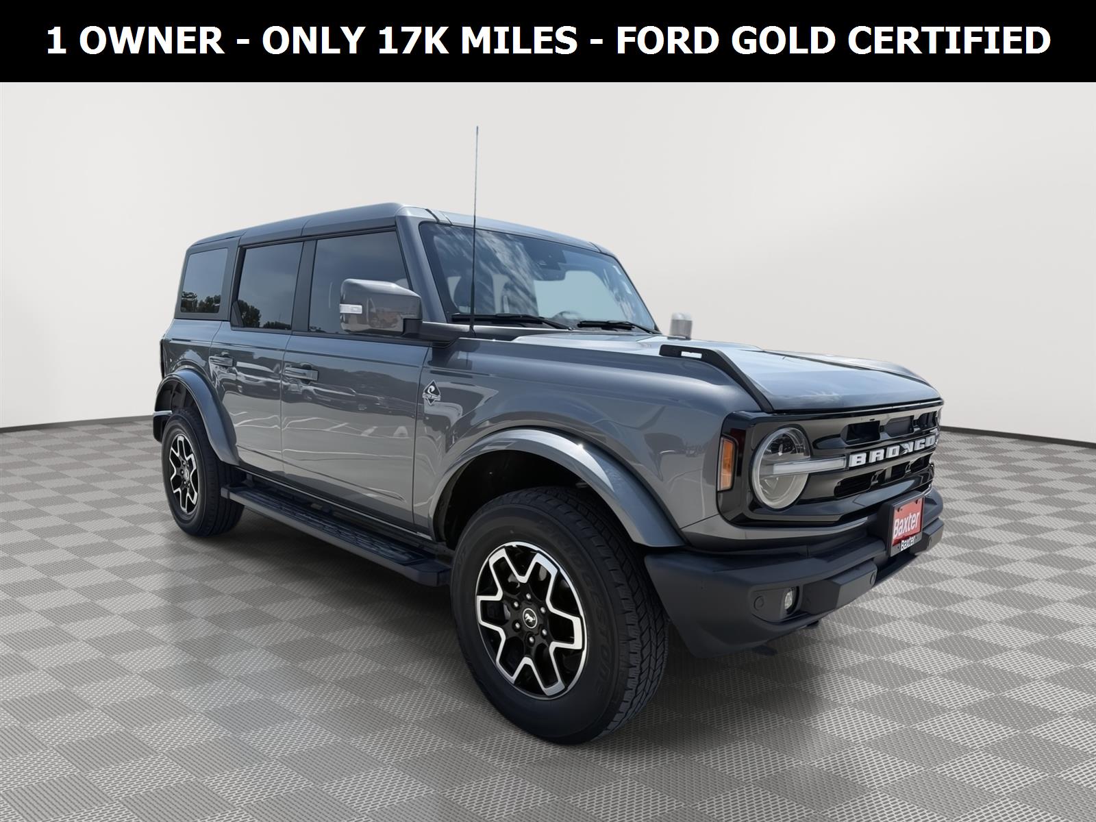 Carbonized Gray 2023 Ford Bronco SUV / Crossover Four-Wheel Drive Automatic