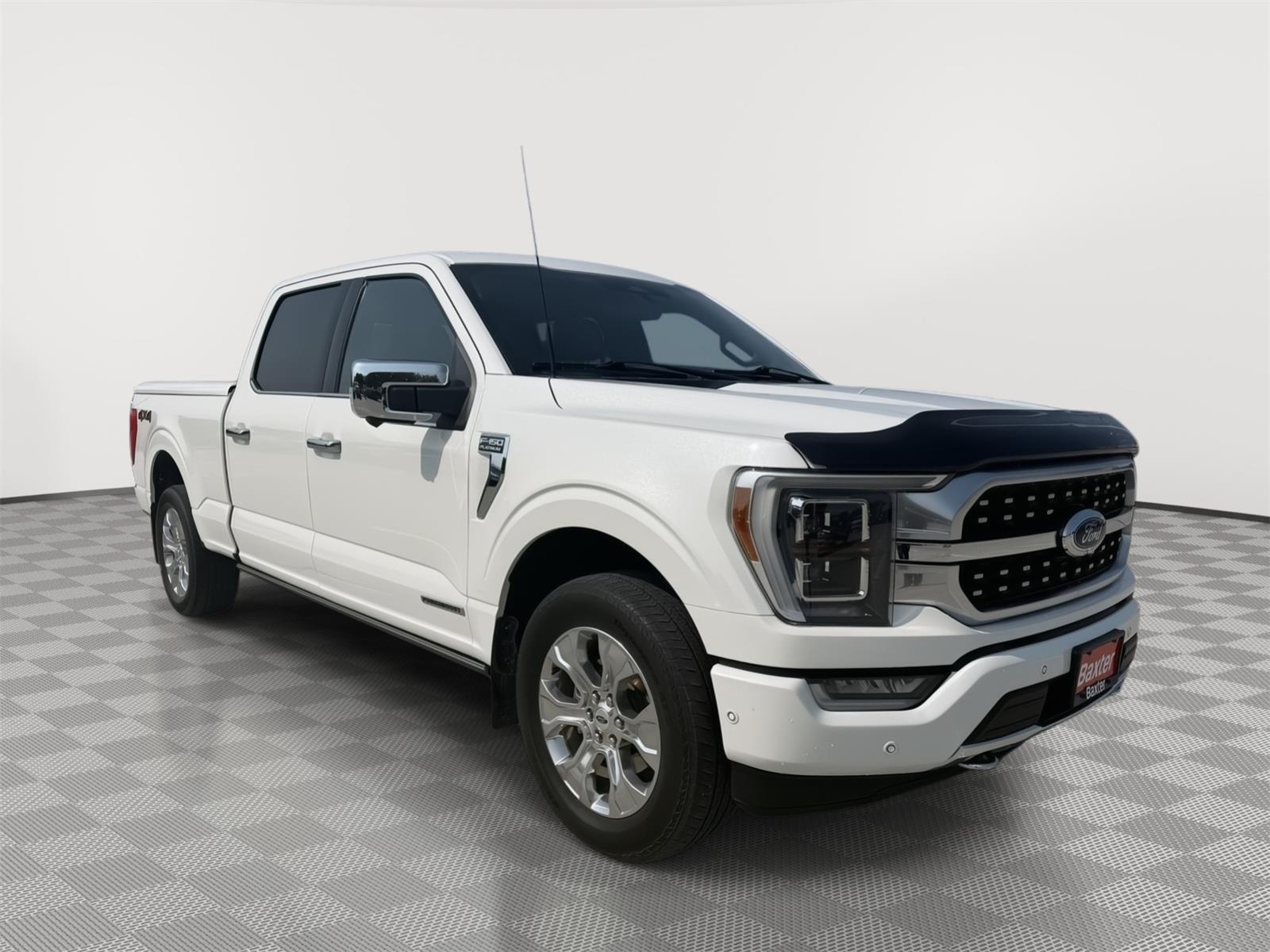 Star White Metallic Tri-Coat 2022 Ford F-150 Pickup Truck Four-Wheel Drive Automatic