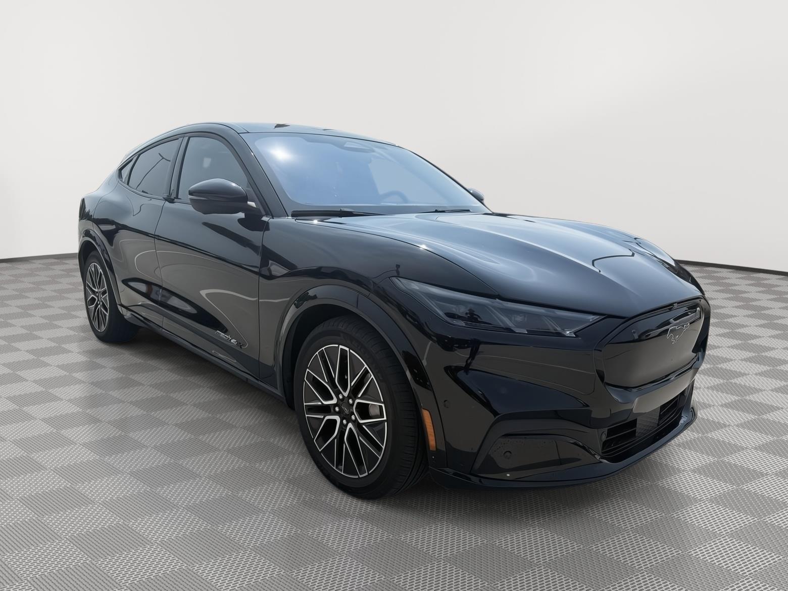 Shadow Black 2024 Ford Mustang Mach-E SUV / Crossover All-Wheel Drive 1-Speed Dual Clutch