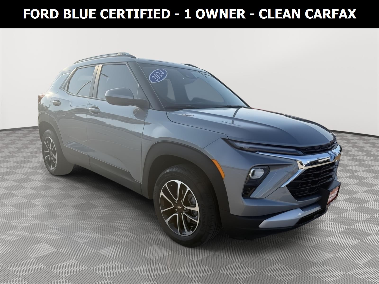 Sterling Gray Metallic 2024 Chevrolet Trailblazer SUV / Crossover Four-Wheel Drive 9-Speed Automatic