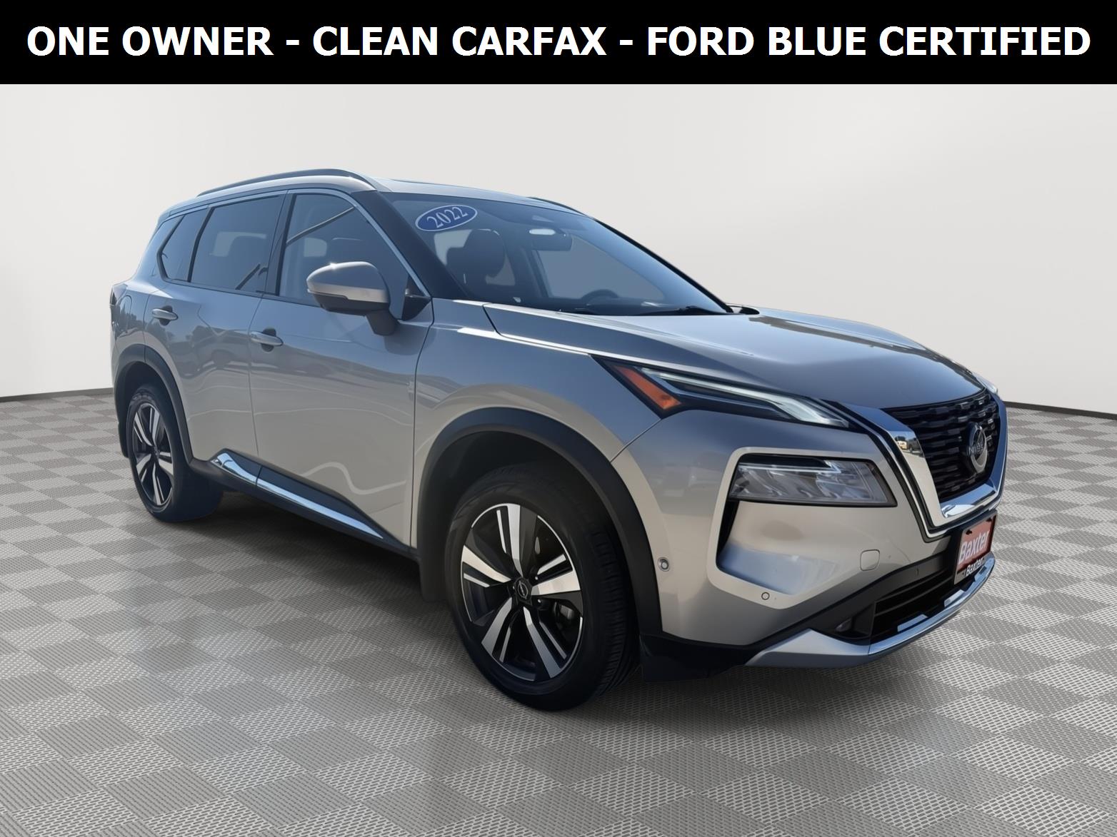 Champagne Silver Metallic 2022 Nissan Rogue SUV / Crossover All-Wheel Drive Continuously Variable Transmission