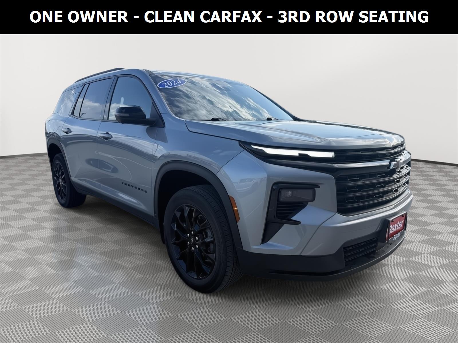 Sterling Gray Metallic 2024 Chevrolet Traverse SUV / Crossover Four-Wheel Drive 8-Speed Automatic