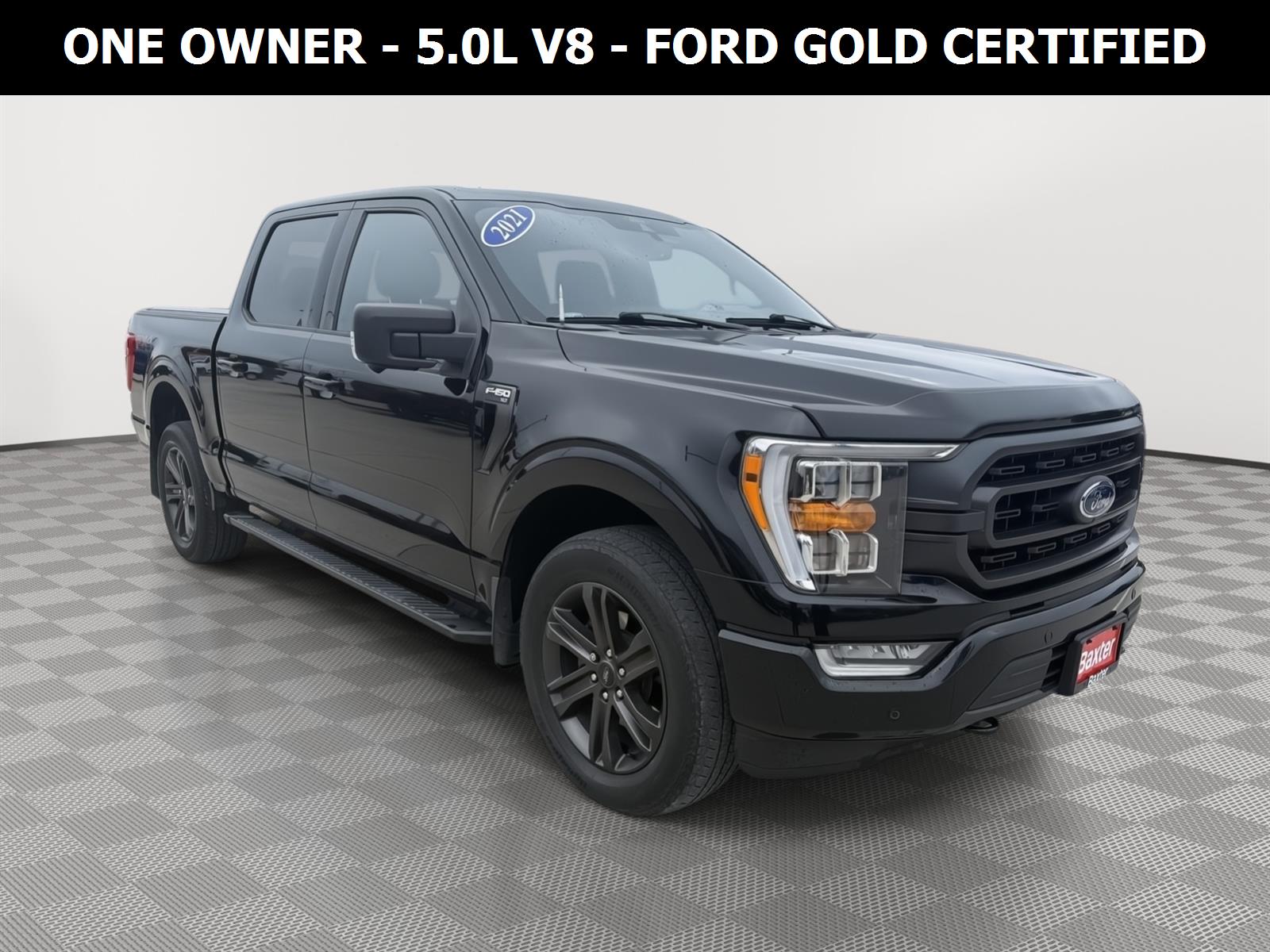 Agate Black 2021 Ford F-150 Pickup Truck Four-Wheel Drive Automatic