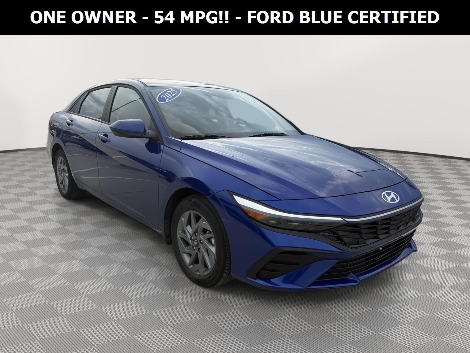  2025 Hyundai Elantra Hybrid Blue FWD   