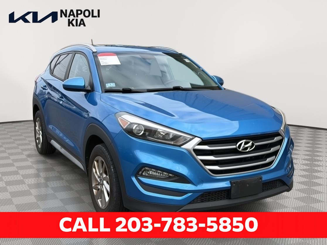 Caribbean Blue 2017 Hyundai Tucson SUV / Crossover All-Wheel Drive 6-Speed Automatic