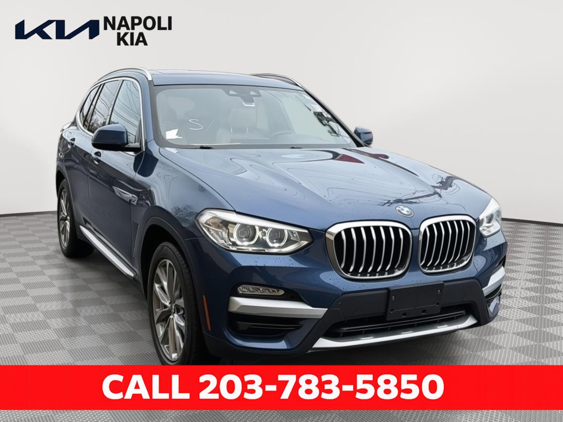 Phytonic Blue Metallic 2019 BMW X3 xDrive30i AWD SUV / Crossover All-Wheel Drive Automatic