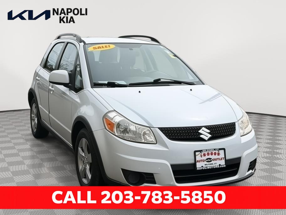 White Water Pearl 2012 Suzuki SX4 Premium Crossover AWD SUV / Crossover All-Wheel Drive Continuously Variable Transmission
