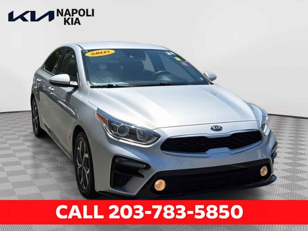 Silky Silver 2019 Kia Forte LXS FWD Sedan Front-Wheel Drive Continuously Variable Transmission
