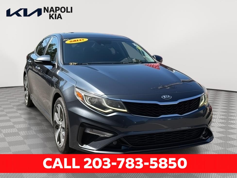 Gravity Gray 2020 Kia Optima Sedan Front-Wheel Drive 6-Speed Automatic