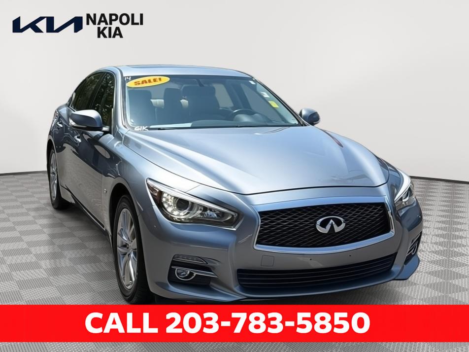 Hagane Blue 2014 INFINITI Q50 Sedan All-Wheel Drive Automatic