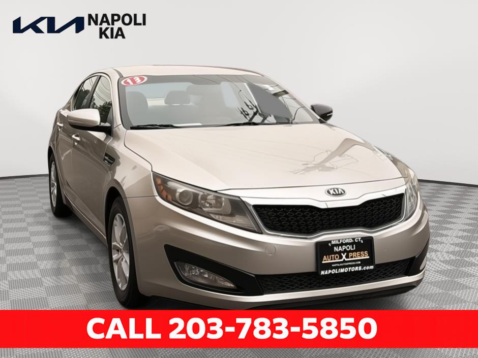Satin Metal 2013 Kia Optima Sedan Front-Wheel Drive 6-Speed Automatic
