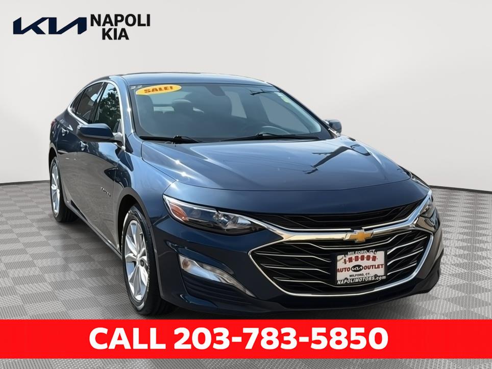 Northsky Blue Metallic 2022 Chevrolet Malibu Sedan Front-Wheel Drive Continuously Variable Transmission