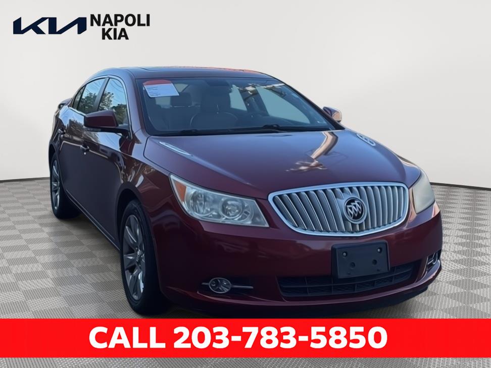 Red Jewel Tintcoat 2011 Buick LaCrosse Sedan Front-Wheel Drive 6-Speed Automatic Overdrive