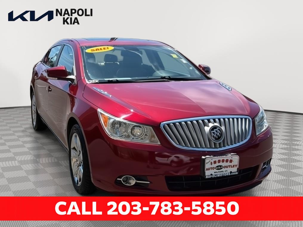 Red Jewel Tintcoat 2011 Buick LaCrosse Sedan Front-Wheel Drive 6-Speed Automatic Overdrive