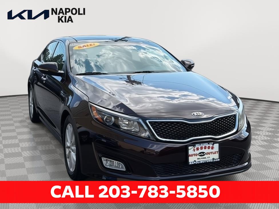 Dark Cherry 2015 Kia Optima Sedan Front-Wheel Drive Automatic