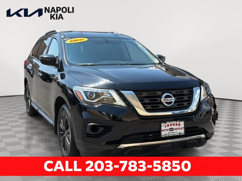 Gray (Magnetic Black Pearl) 2020 Nissan Pathfinder SUV / Crossover Four-Wheel Drive Continuously Variable Transmission