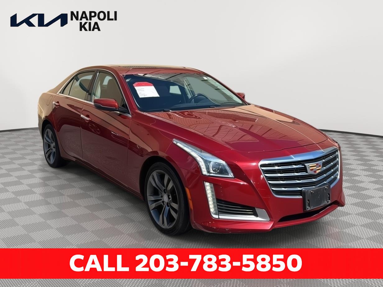 Red Obsession Tintcoat 2017 Cadillac CTS Sedan All-Wheel Drive 8-Speed Automatic