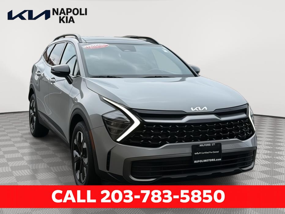 Wolf Gray 2024 Kia Sportage SUV / Crossover All-Wheel Drive 8-Speed Automatic