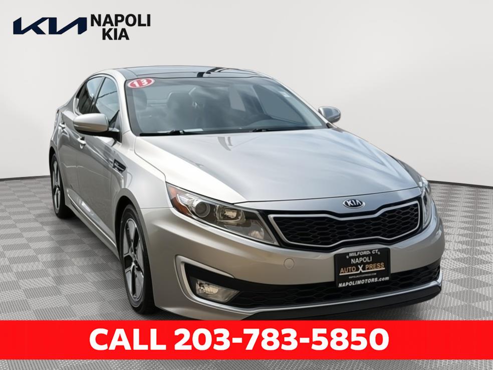 Satin Metal 2013 Kia Optima Hybrid Sedan Front-Wheel Drive Automatic