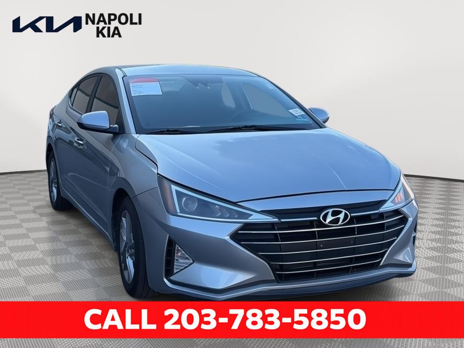 Stellar Silver 2020 Hyundai Elantra Sedan Front-Wheel Drive Continuously Variable Transmission
