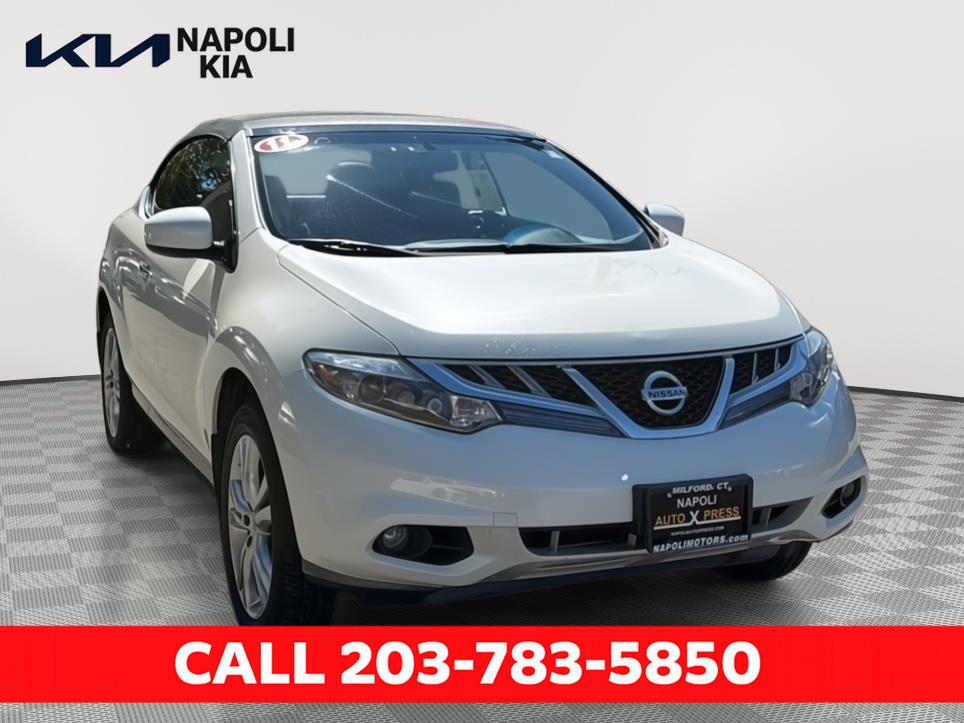 Glacier Pearl 2011 Nissan Murano CrossCabriolet Convertible All-Wheel Drive Continuously Variable Transmission