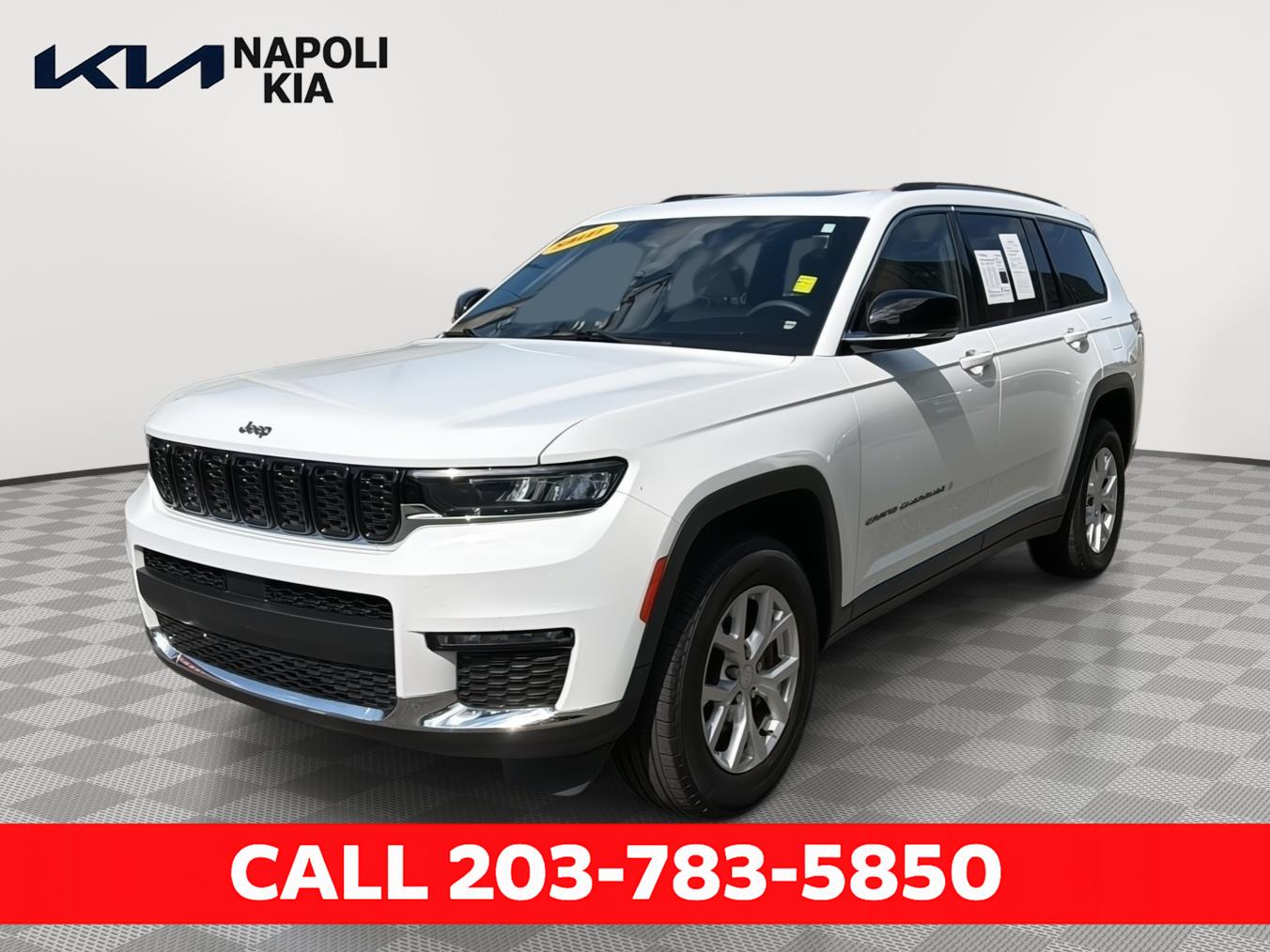 Bright White Clearcoat 2024 Jeep Grand Cherokee L SUV / Crossover Four-Wheel Drive 8-Speed Automatic