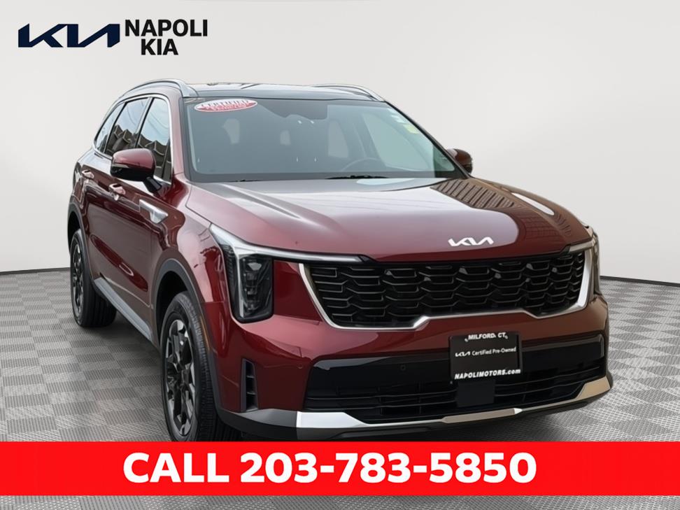 Dawning Red 2025 Kia Sorento SUV / Crossover All-Wheel Drive Automatic