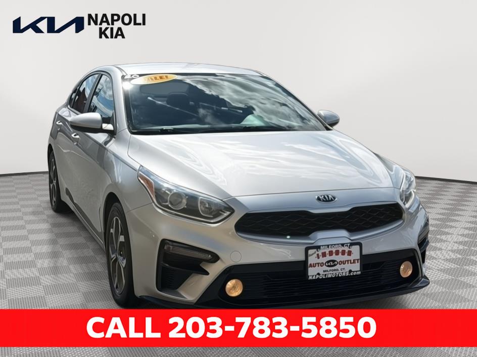 Silky Silver 2020 Kia Forte Sedan Front-Wheel Drive Continuously Variable Transmission