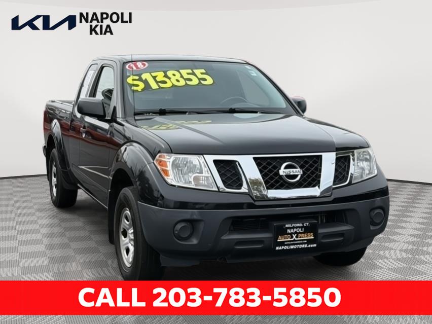 Gray (Magnetic Black) 2018 Nissan Frontier Pickup Truck 4X2 Automatic
