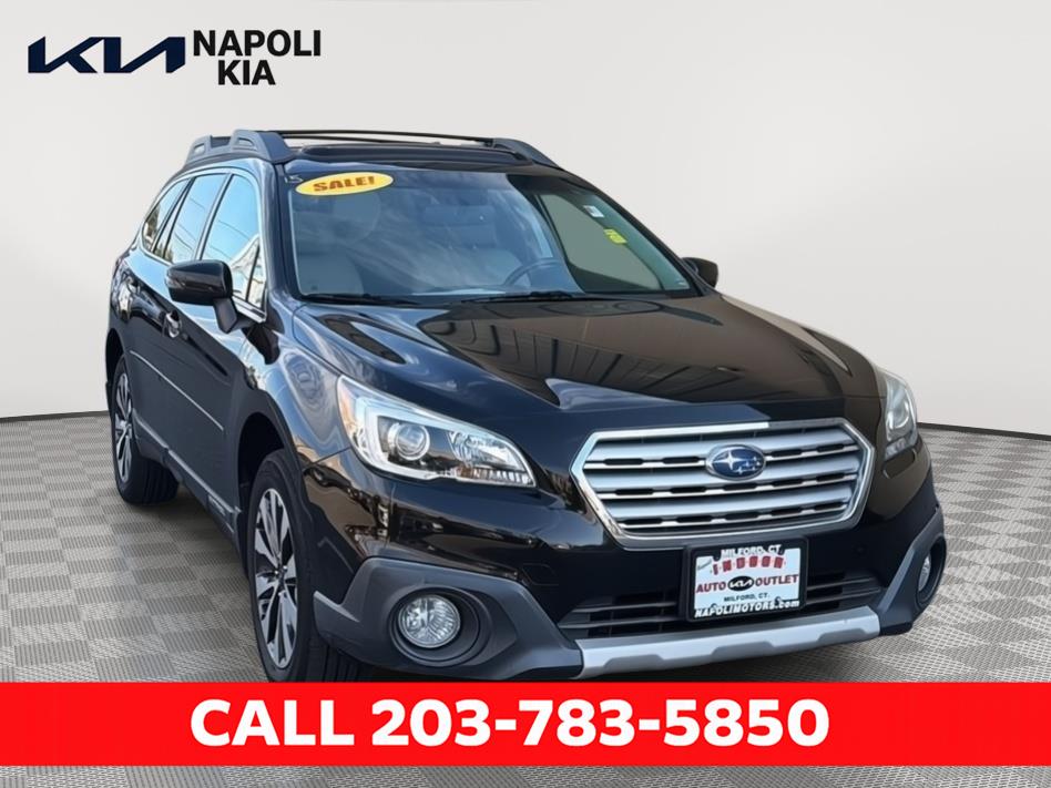 Crystal Black Silica 2015 Subaru Outback Wagon All-Wheel Drive Continuously Variable Transmission