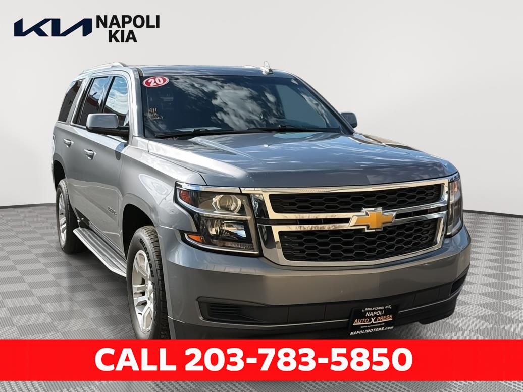 Silver Ice Metallic 2020 Chevrolet Tahoe SUV / Crossover Four-Wheel Drive 6-Speed Automatic