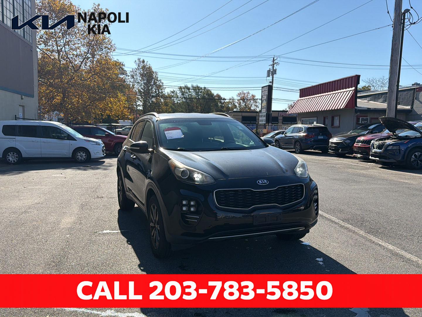 Black Cherry 2019 Kia Sportage SUV / Crossover All-Wheel Drive Automatic