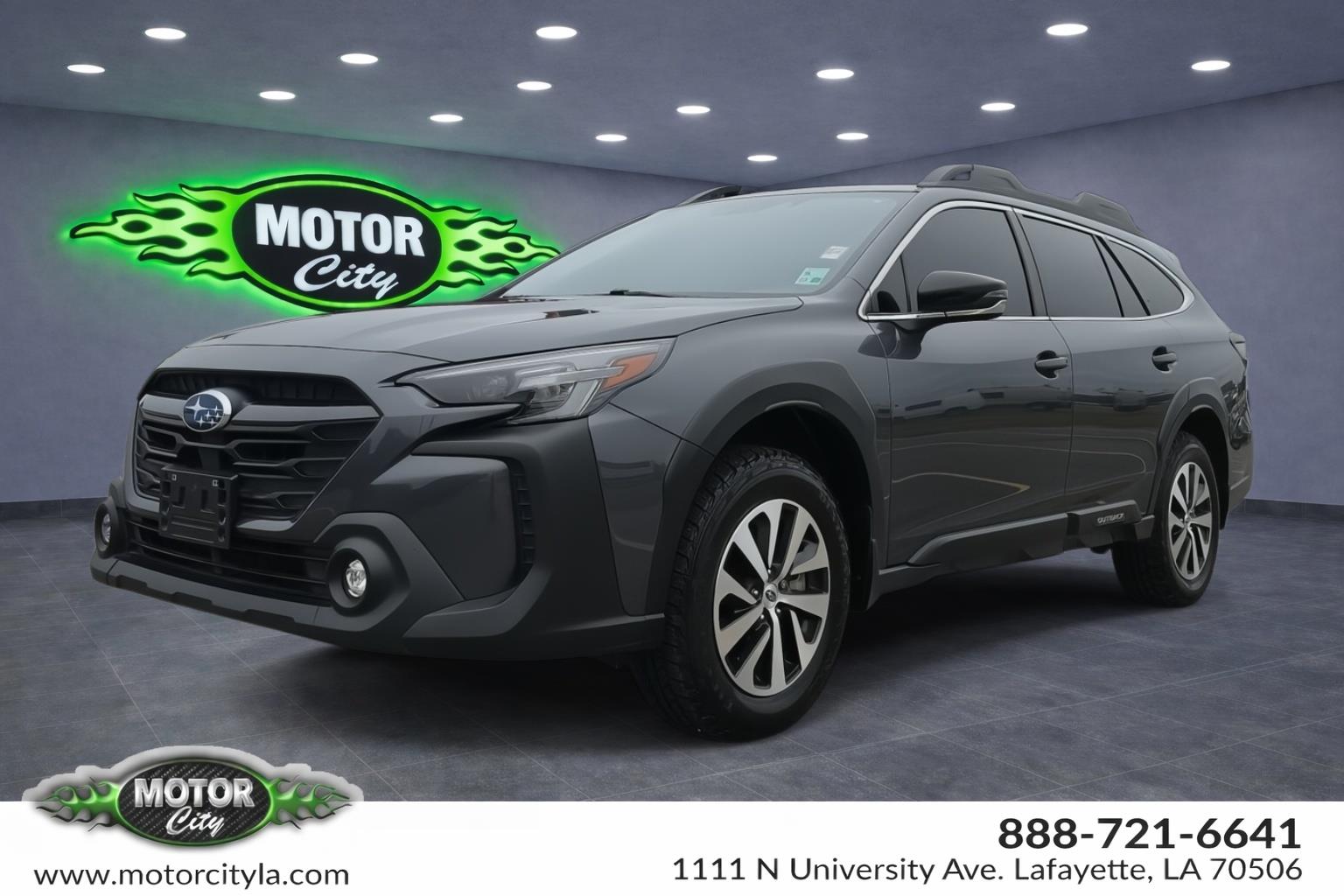 Magnetite Gray Metallic 2025 Subaru Outback Premium AWD SUV / Crossover All-Wheel Drive Continuously Variable Transmission