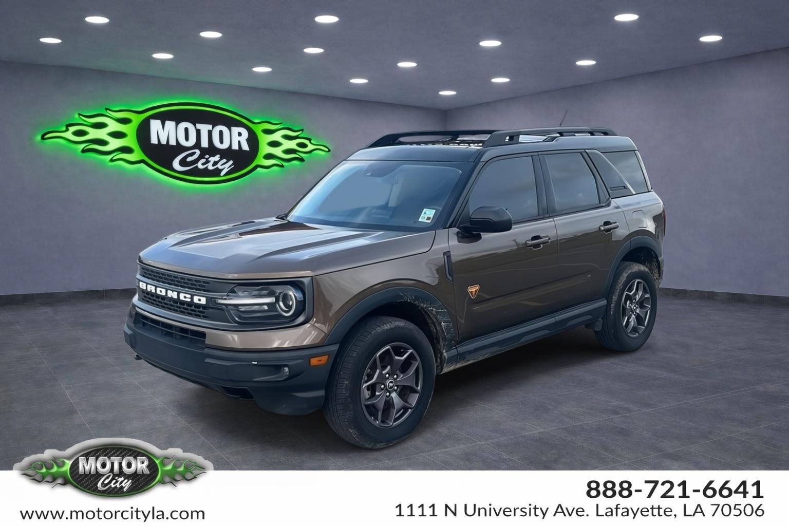 Bronze Smoke Metallic 2022 Ford Bronco Sport Badlands 4WD SUV / Crossover All-Wheel Drive 8-Speed Automatic