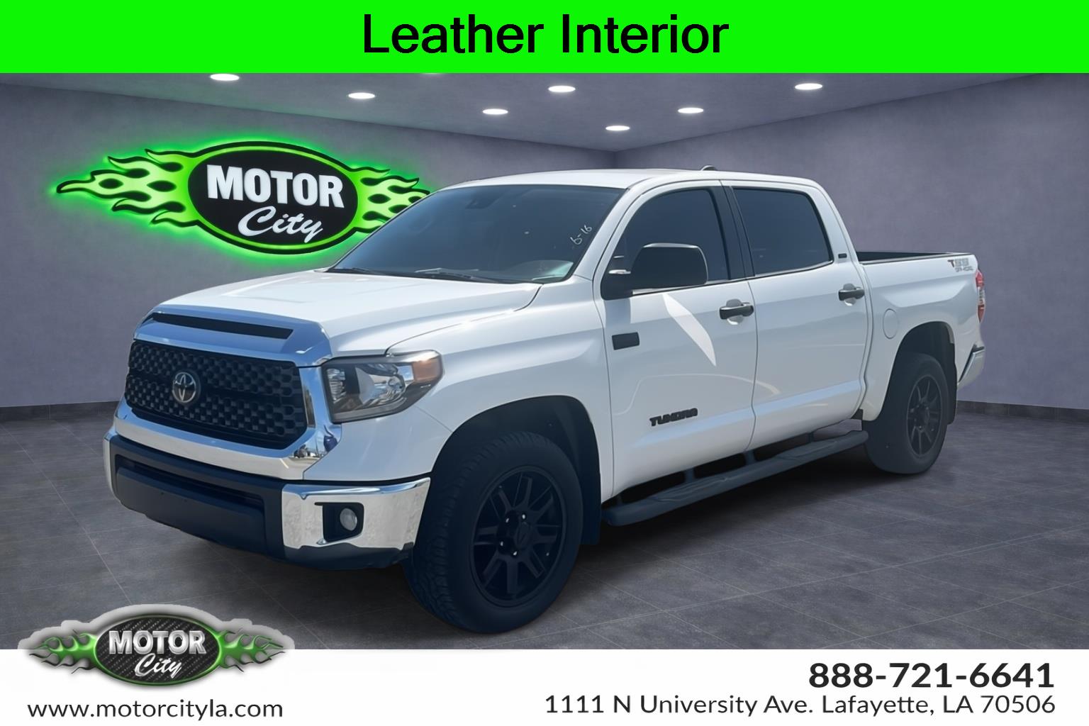 White 2021 Toyota Tundra Pickup Truck 4X2